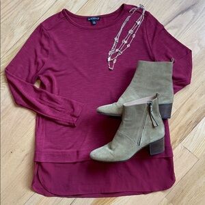 J. Crew top Mercantile long sleeved shirt